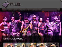 Tablet Screenshot of nibtheband.info
